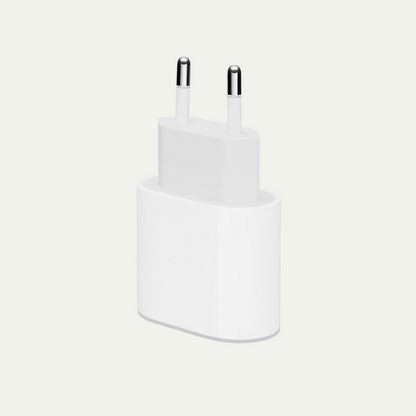 Fonte 20W PD USB-C Carregamento rápido EU Plug