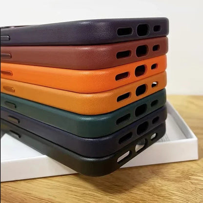 Capa Original Apple de couro com MagSafe para 16 15 14