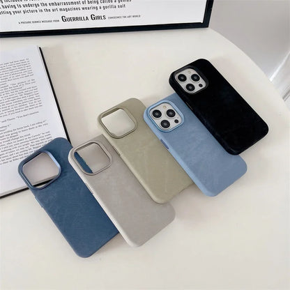 Capa de Microfibra Nível Premium com MagSafe para iPhone 16 15