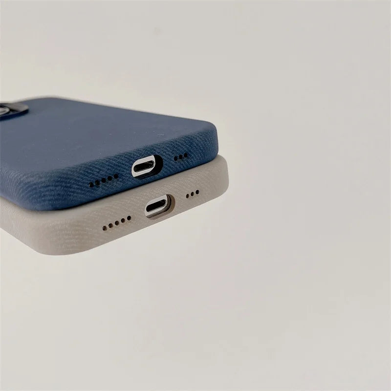 Capa de Microfibra Nível Premium com MagSafe para iPhone 16 15