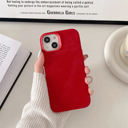 Capa de Microfibra Nível Premium com MagSafe para iPhone 16 15