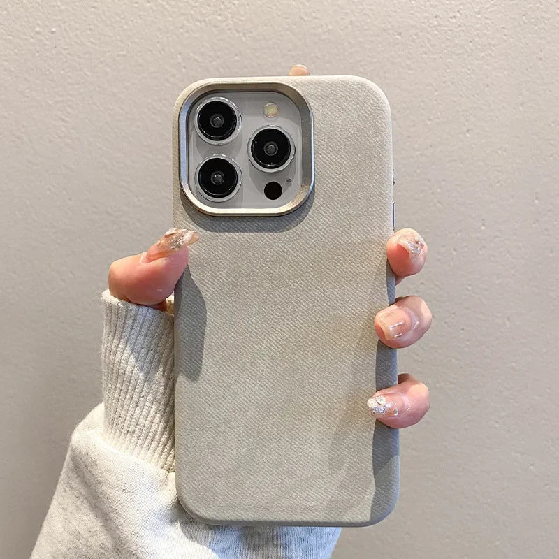 Capa de Microfibra Nível Premium com MagSafe para iPhone 16 15