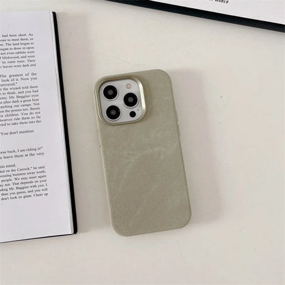 Capa de Microfibra Nível Premium com MagSafe para iPhone 16 15