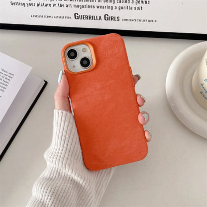 Capa de Microfibra Nível Premium com MagSafe para iPhone 16 15