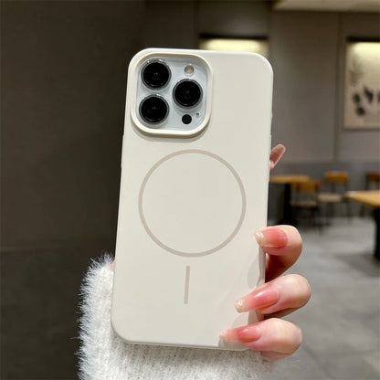 Capa de Silicone Original Nível Premium com MagSafe para iPhone 16 15 14 13